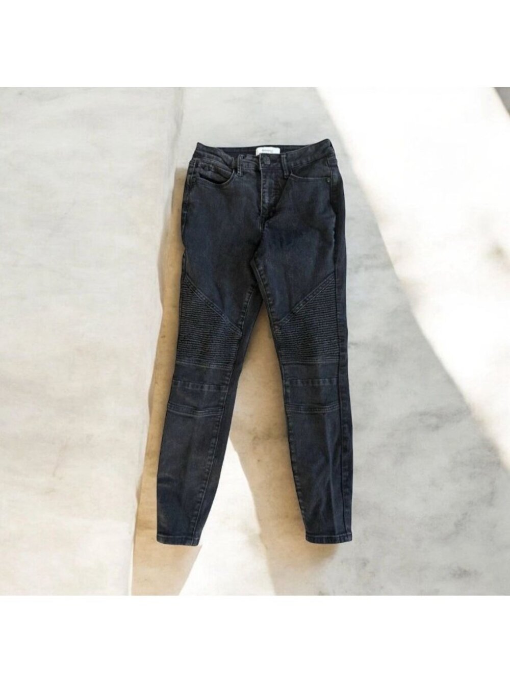 SKINNYGIRL Black Wash High Rise Skinny Ankle Jeans Size 27 / US 4